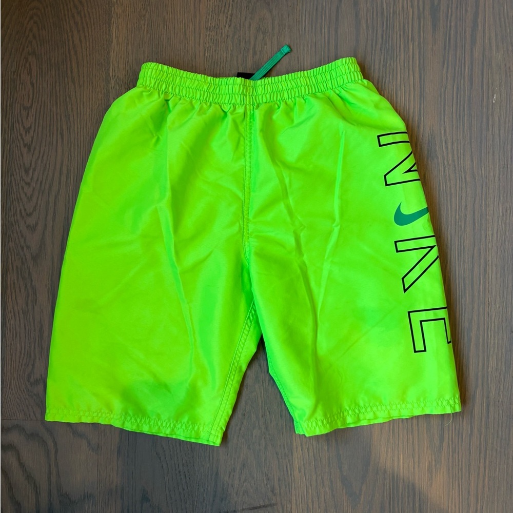 Nike Bright Green Bathing Suit
